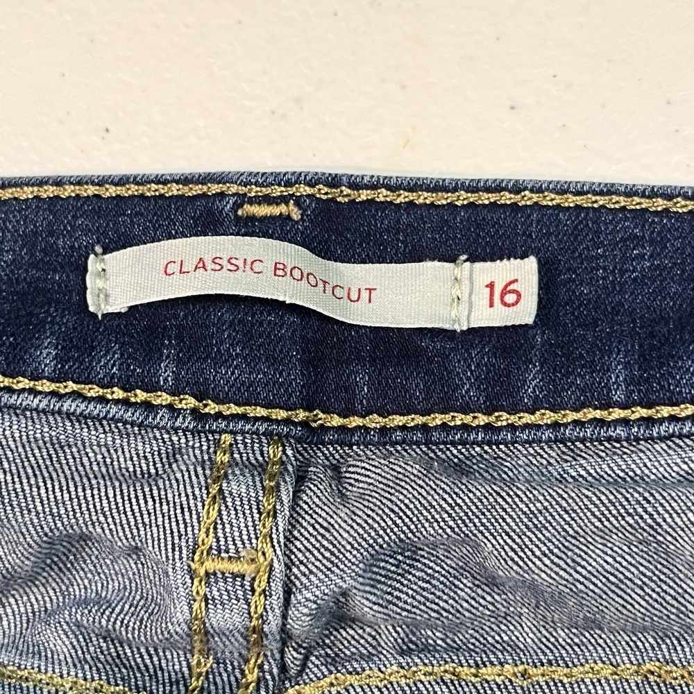 Levis Women's Classic Bootcut Size 16 33 X 32 Medium Wash - Picture 4 of 6